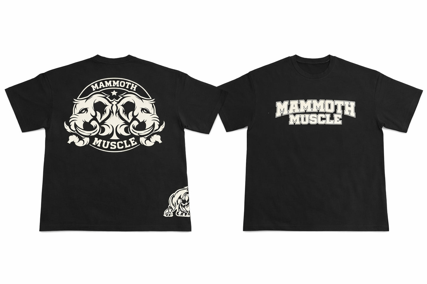 Mammoth Muscle T-shirt (3-Logo)