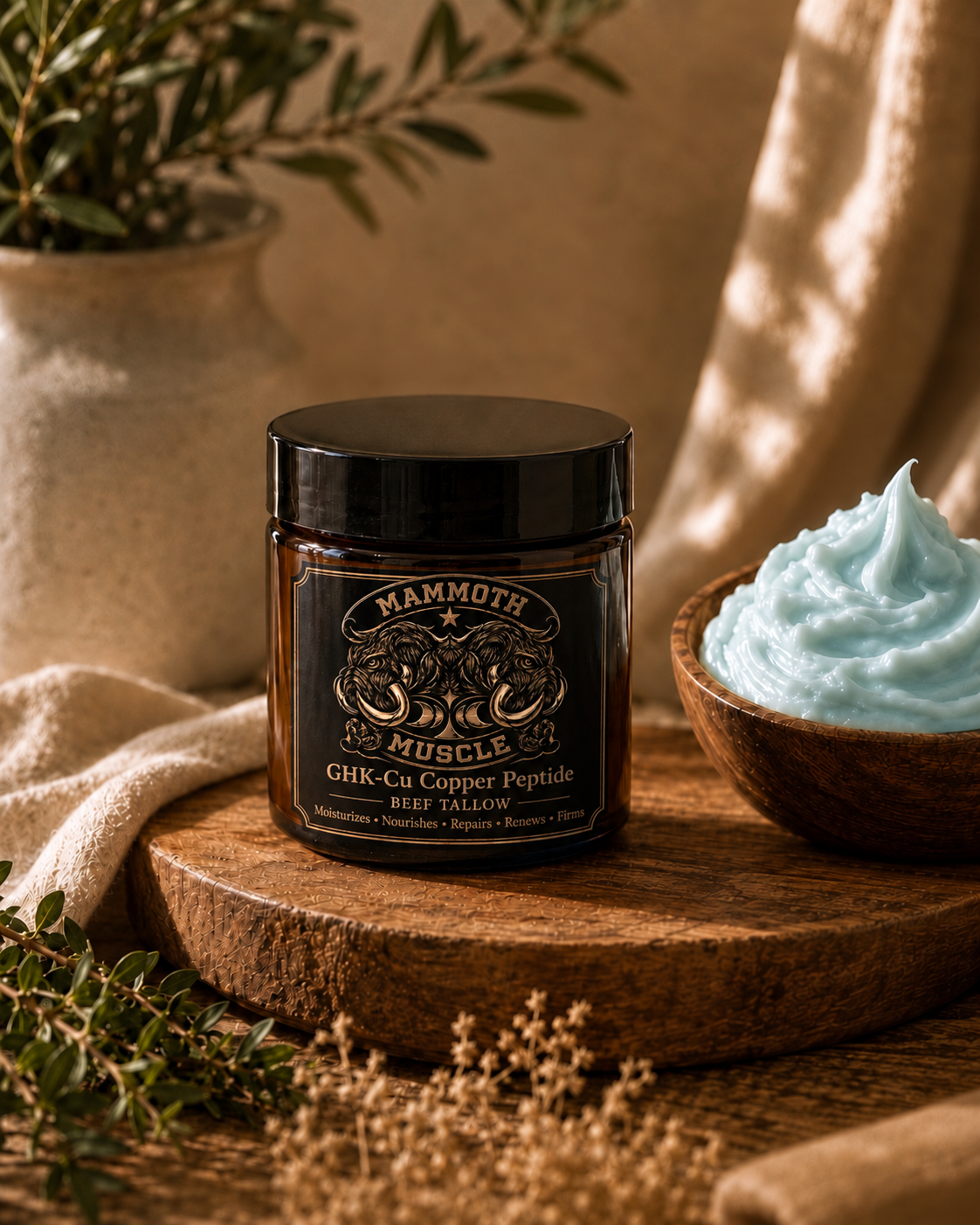 GHK-Cu infused Beef Tallow