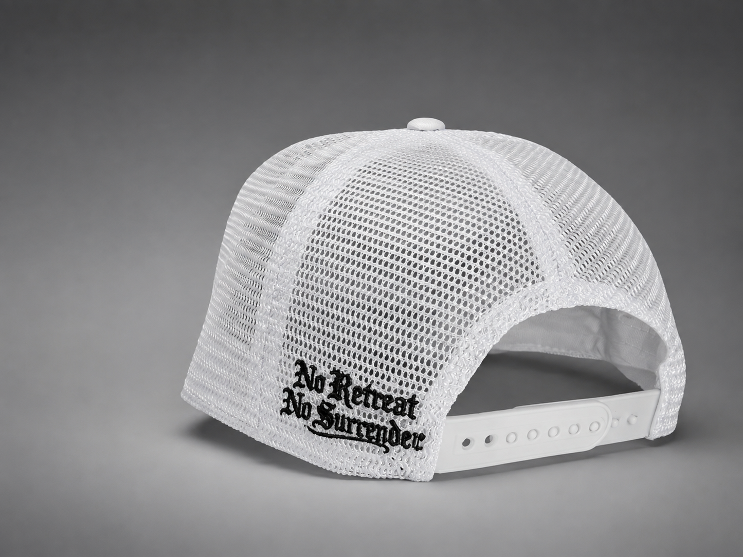 White "Two Logo" Hat